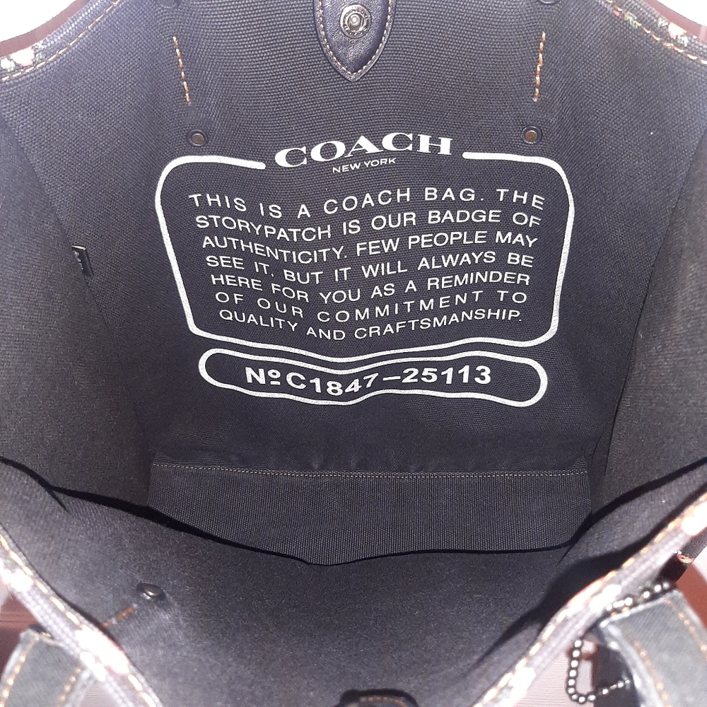 Coach Sharky Tote - Picture 7 of 7